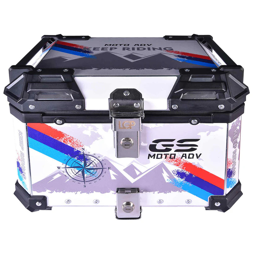 LGP TOP BOX 45L GS MOTO ADV WITH BACKREST