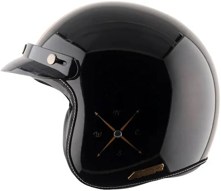 Retro Jet Euro Globe Helmet