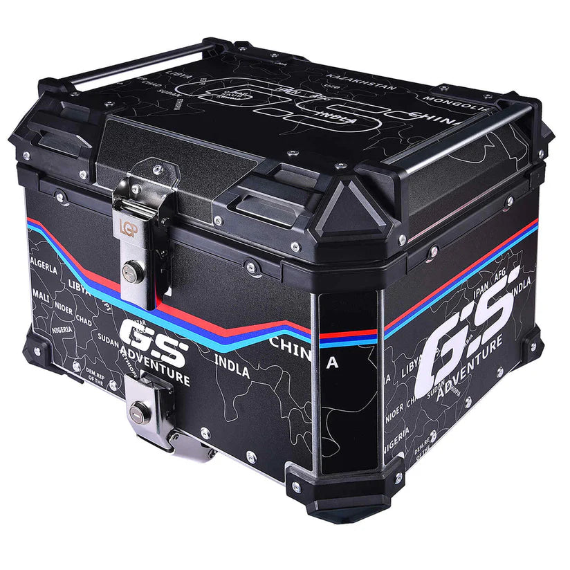 LGP TOP BOX 45L MAP LINE WITH BACKREST