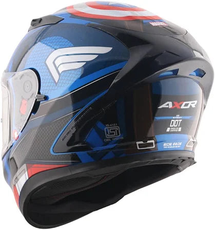 Street Marvel Captain America Helmet
