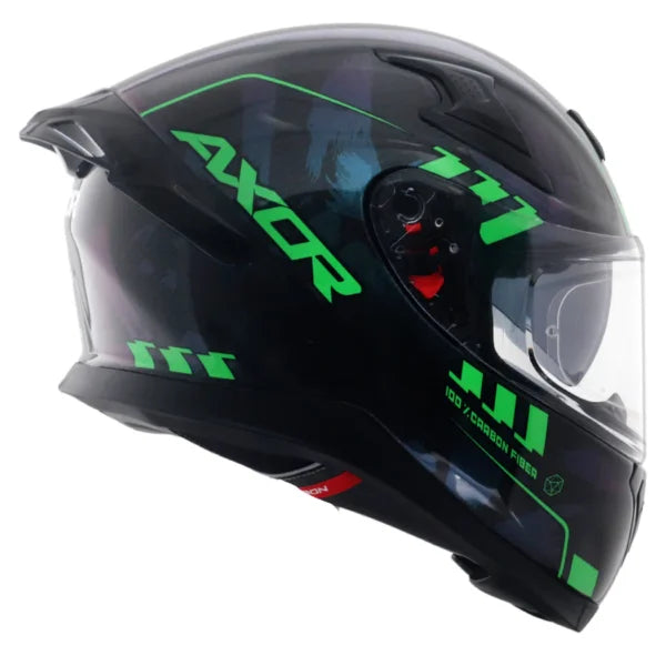 Apex Gloss Carbon Small Checks Helmet