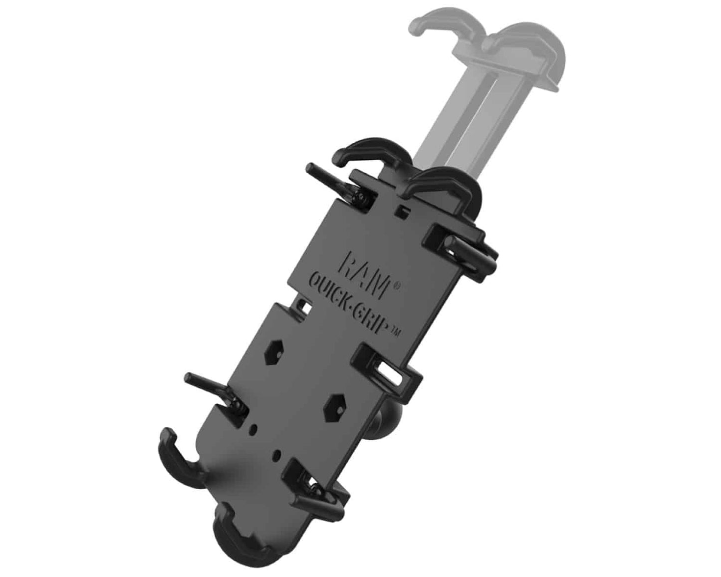 RAM Mounts Quick-Grip XL Spring Loaded Cradle with Ball
