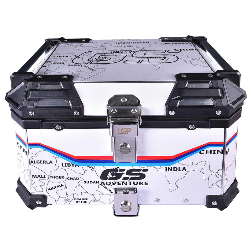 LGP TOP BOX 45L MAP LINE WITH BACKREST