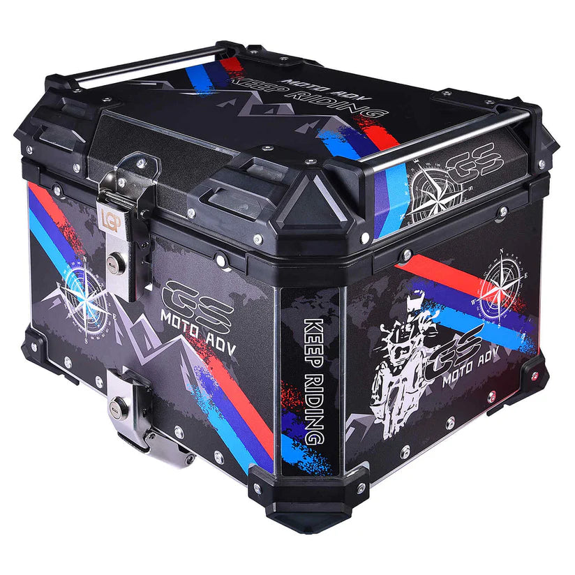 LGP TOP BOX 45L BMW DRAW WITH BACKREST