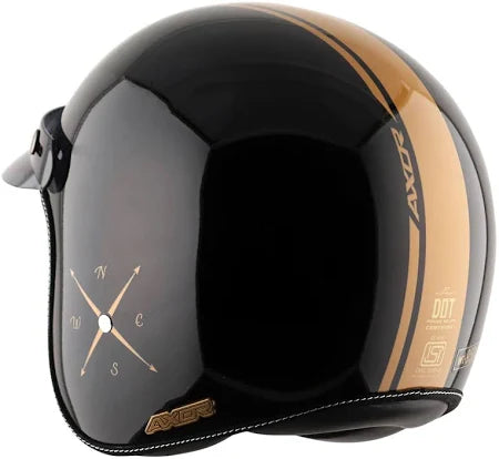 Retro Jet Euro Globe Helmet