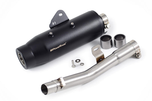 Slip-Ons Exhaust for RE BEAR 650 with de-cat Pipe – OE Type
