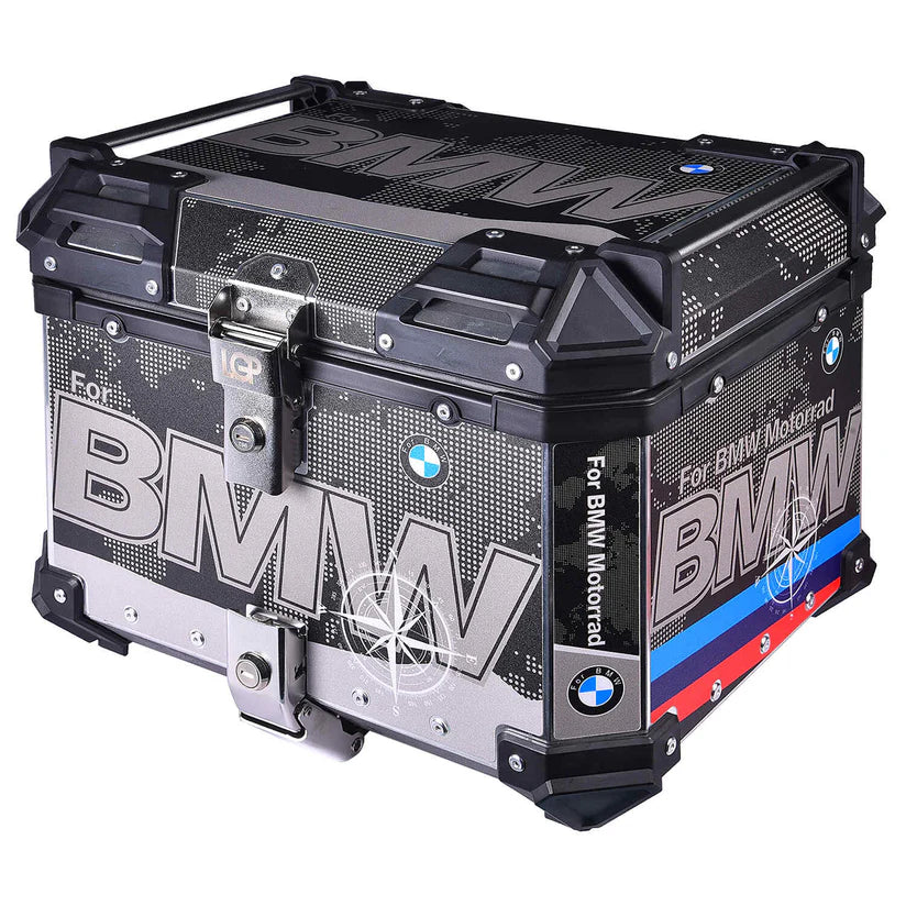 LGP TOP BOX 45L BMW DRAW WITH BACKREST