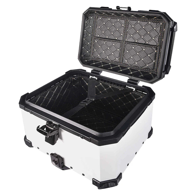 LGP TOP BOX 45L WHITE TYPE X W/REST