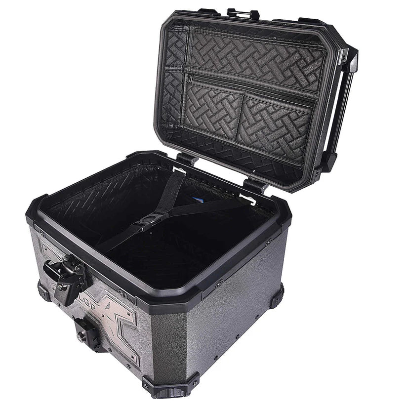 LGP TOP BOX 45L GRAY WRINKLES GRAY W/REST