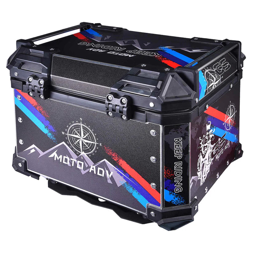 LGP TOP BOX 45L GS MOTO ADV WITH BACKREST