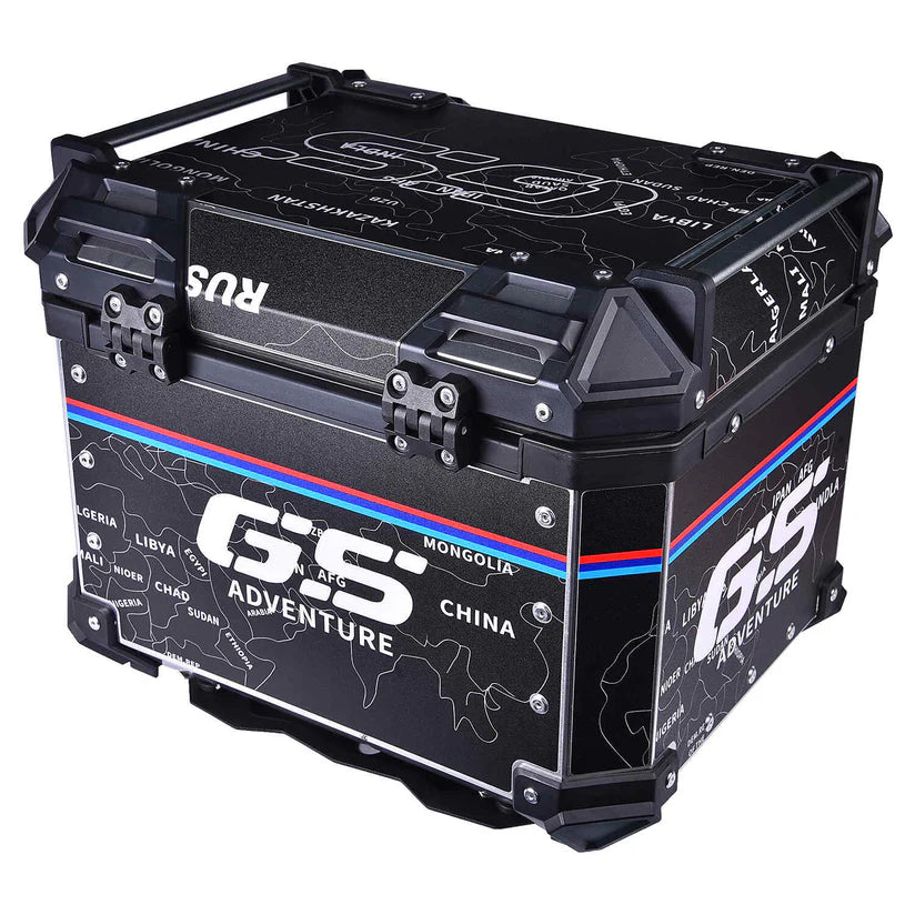 LGP TOP BOX 45L MAP LINE WITH BACKREST