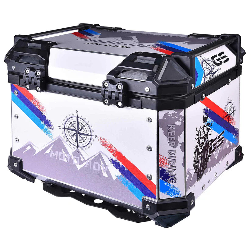 LGP TOP BOX 45L GS MOTO ADV WITH BACKREST