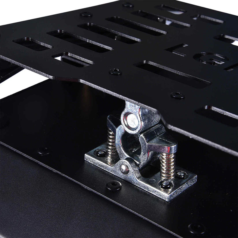 LGP TOP BOX 45L BLACK ARMOURED WITH BACKREST