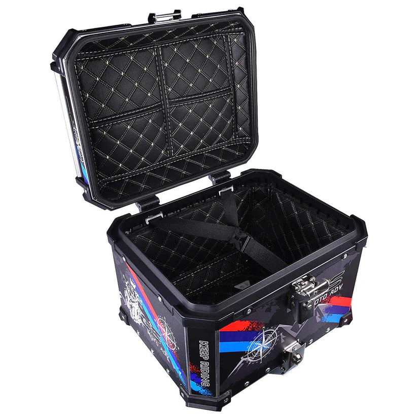 LGP TOP BOX 45L GS MOTO ADV WITH BACKREST