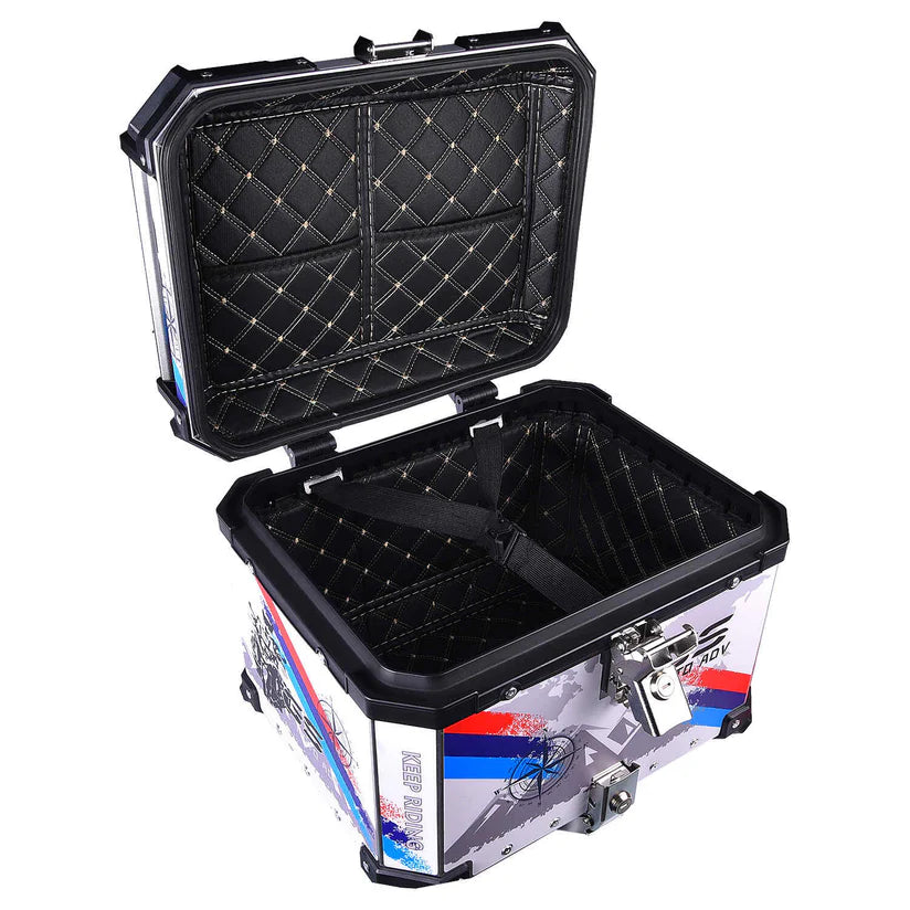 LGP TOP BOX 45L GS MOTO ADV WITH BACKREST