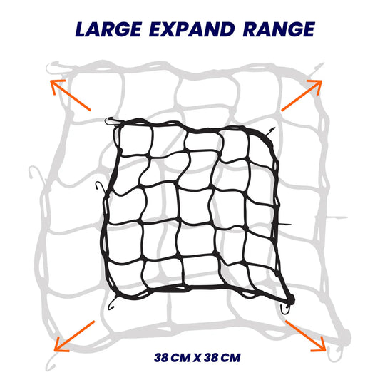 Cargo Net (38X38Cm) - 1Pc - Black
