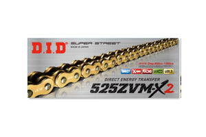DID Chain 525 Pitch X 112 Links (Zvmx2) – 525ZVMX2-112ZB