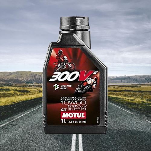 Motul 300v² Ester Core ORGANIC BASE 10W50 Fully Synthetic Engine Oil for Racing Bikes (1L) – ON PRE ORDER