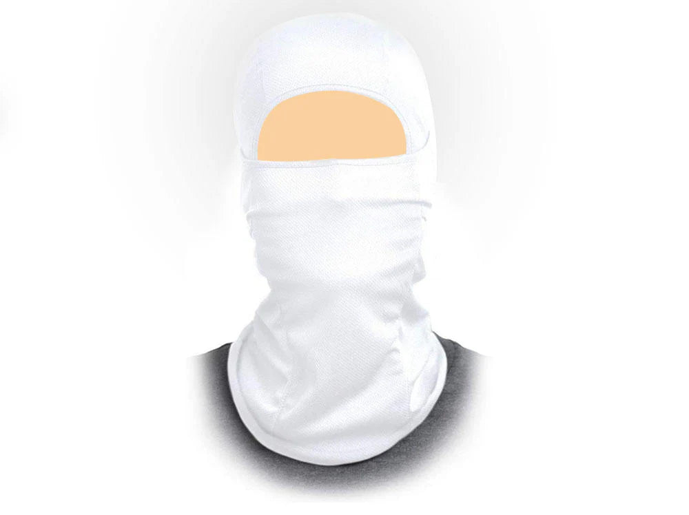 Face Mask for Bike, Ski, Cycling, Running, Hiking - White