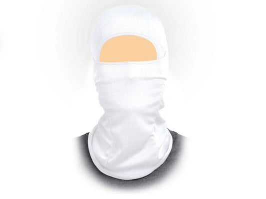 Face Mask for Bike, Ski, Cycling, Running, Hiking - White