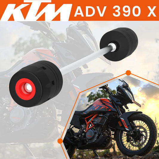 Front Fork Slider for KTM ADVENTURE 390 X Black