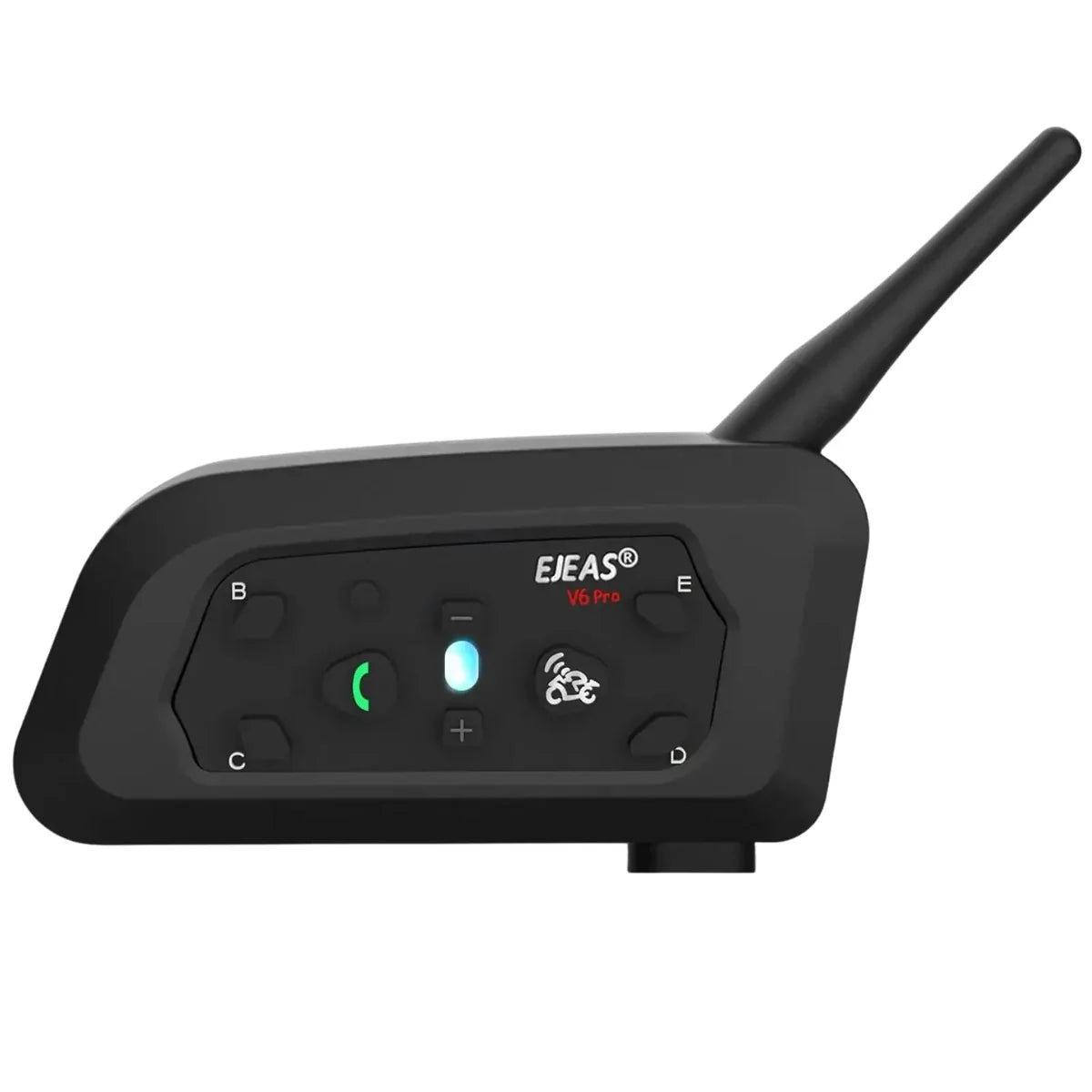 EJEAS V6 Pro Plus Bluetooth Intercom — 800m, DSP Noise Cancel