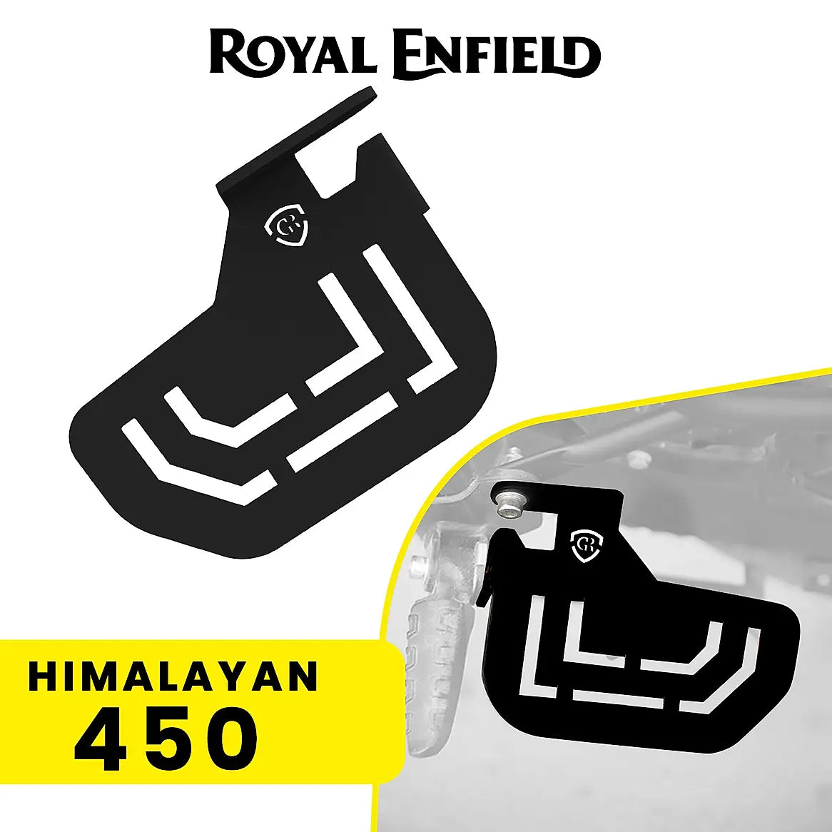 Pillion Footrest for Royal Enfield Himalayan 450 - Black-Right