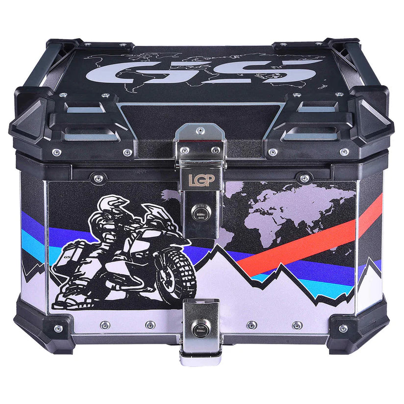 LGP TOP BOX 45L GS ADV WITH BACKREST
