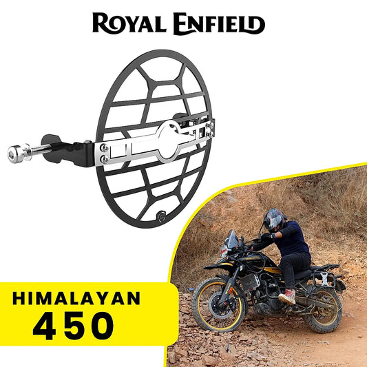 Headlight Grill for Royal Enfield Himalayan 450 - Black