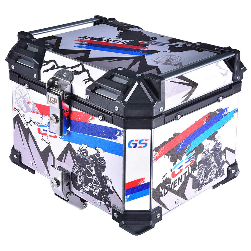 LGP TOP BOX 45L GS ADV WITH BACKREST