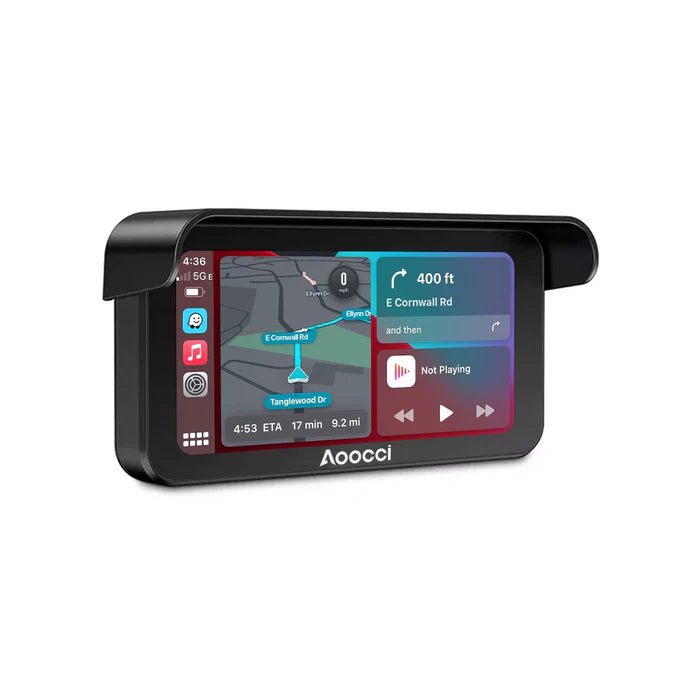 AOOCCI  C6 Pro All-in-One Motorcycle Dash Cam with GPS & Anti-Theft
