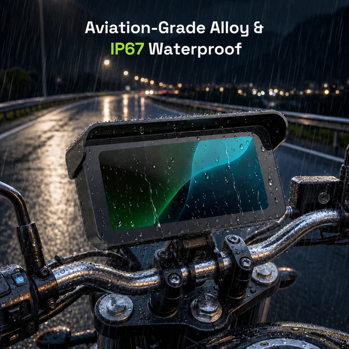AOOCCI  C6 Pro All-in-One Motorcycle Dash Cam with GPS & Anti-Theft