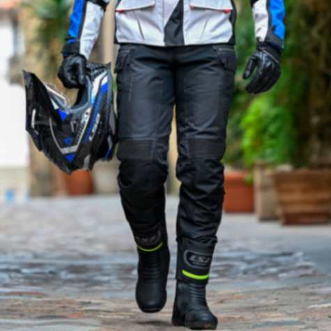 LS2 TRAVEL MAN PANT BLACK DARK GREY