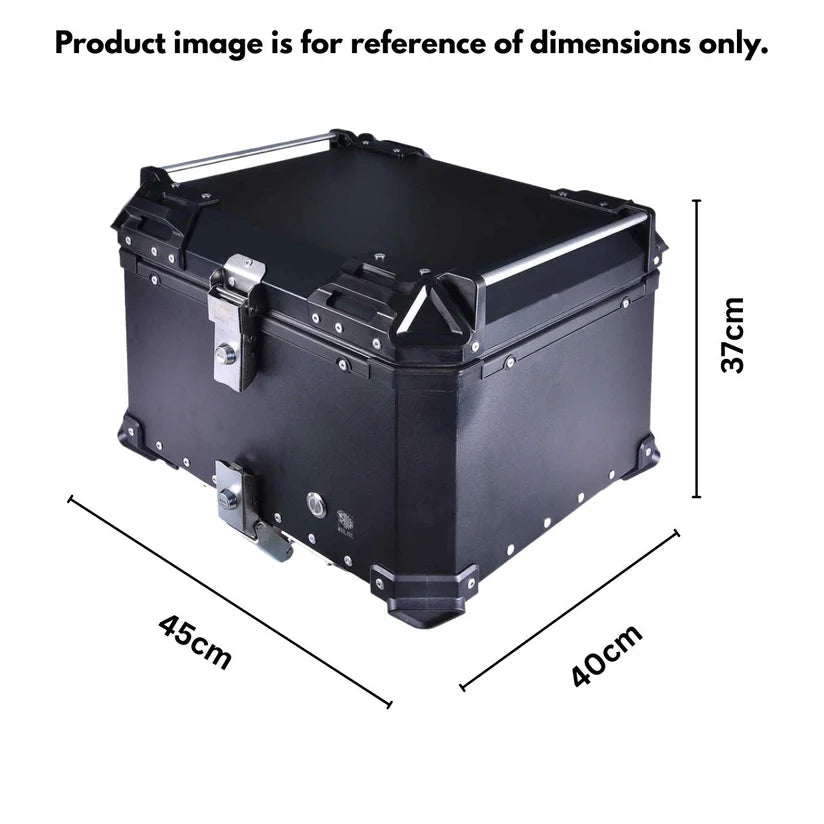 LGP TOP BOX 55L BLACK REFRIGERATOR WITH BACKREST