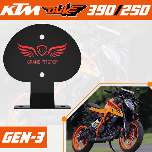Backrest Stand for KTM DUKE 390/250 Gen 3 - Black