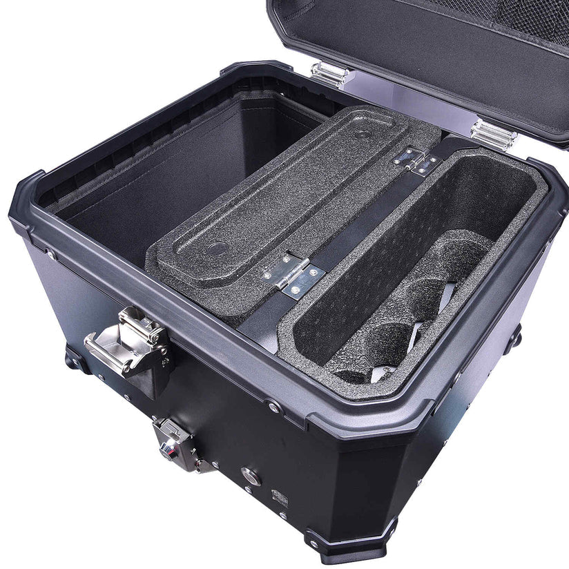LGP TOP BOX 55L BLACK REFRIGERATOR WITH BACKREST