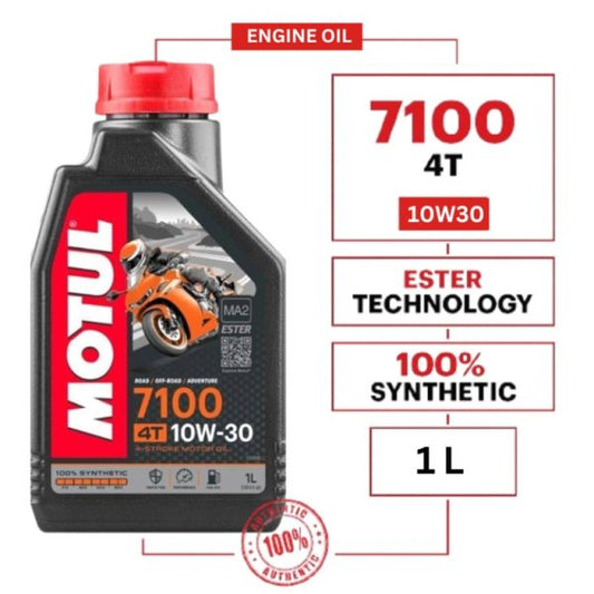 MOTUL 7100 10W-30 4T Engine Oil 1 L