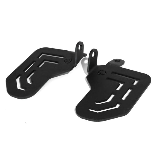 Pillion Footrest for Yamaha FZ - Black-Pair