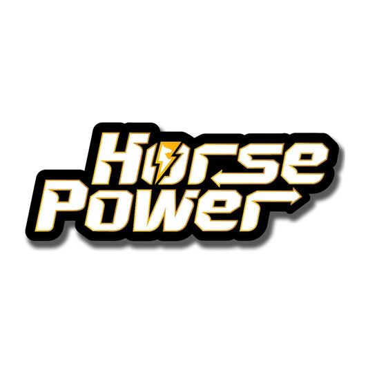 Horse power Sticker