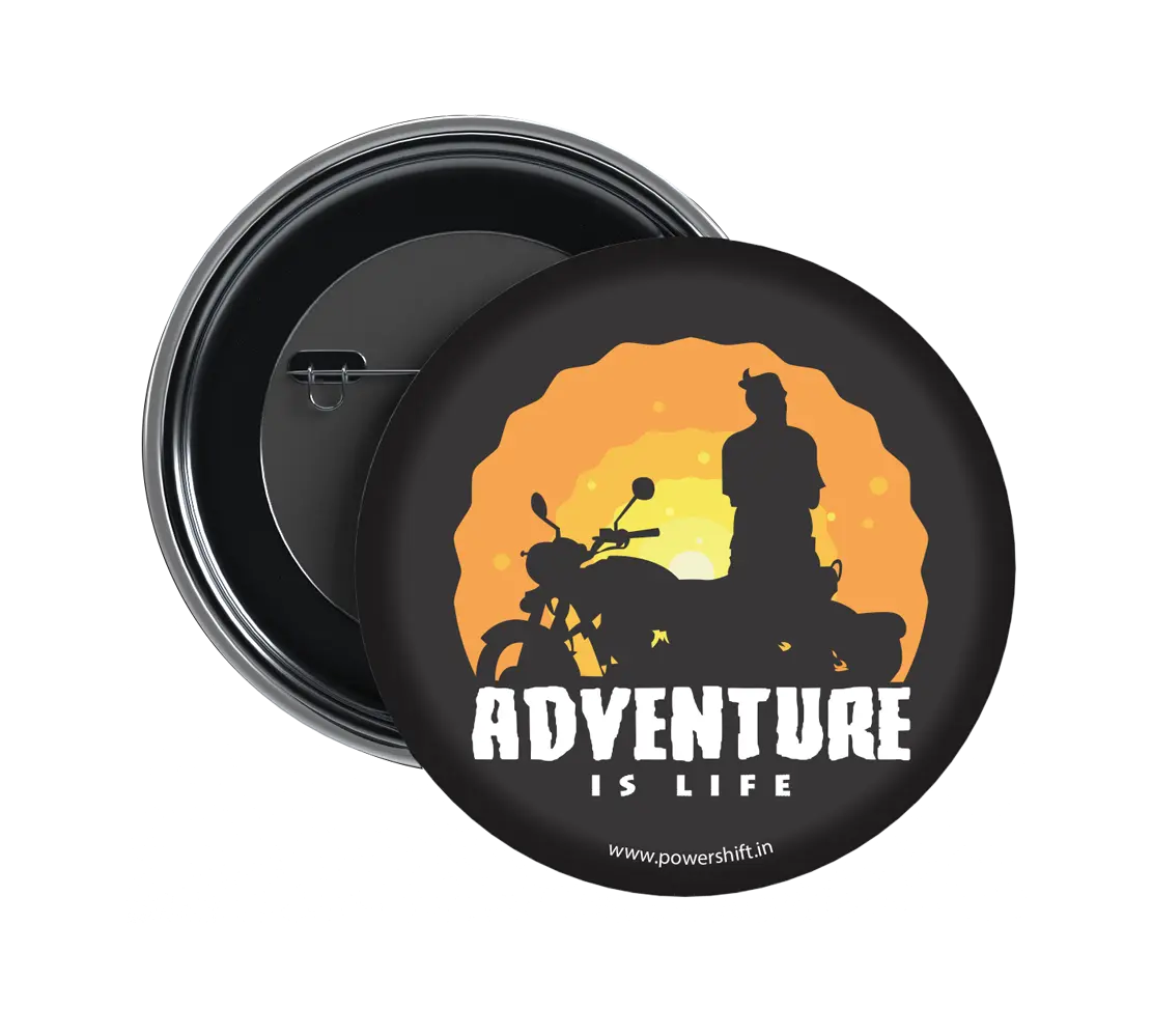 Adventure Is Life Badge