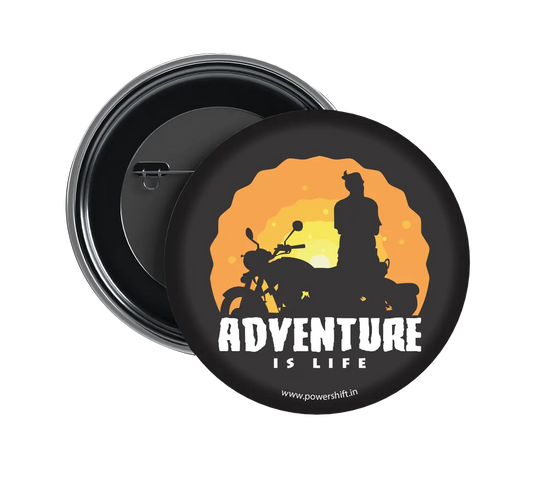Adventure Is Life Badge