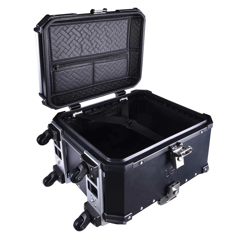 LGP TOP BOX 55L PULL ROD WITH BACKREST