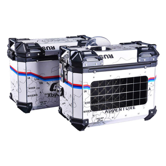 LGP PANNIER BOX 38L WHITE MAP LINE FOR PET
