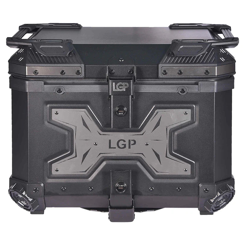 LGP TOP BOX 45L BLACK TYPE X GRAY W/REST