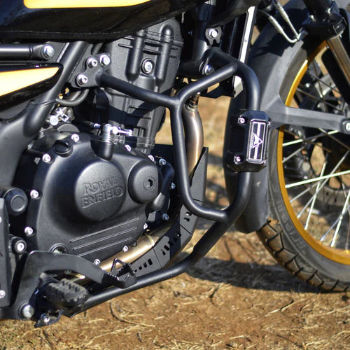 Crash/Leg   Guard   for   Royal   Enfield   Himalayan   450   |   Black   |   Auto   Engina