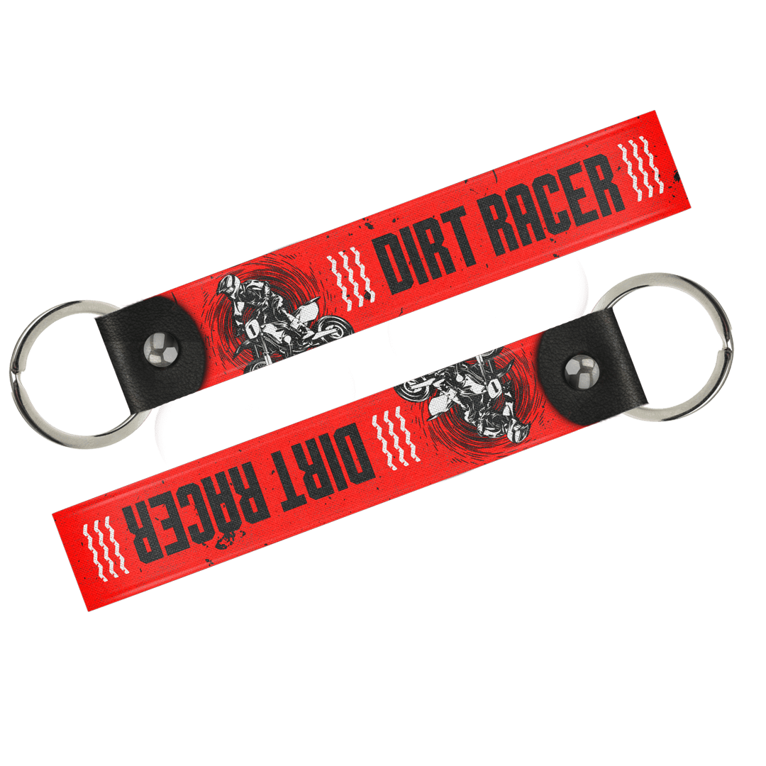 Dirt Racer Keytag