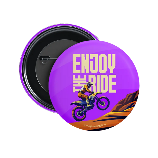 Enjoy The Ride Badge
