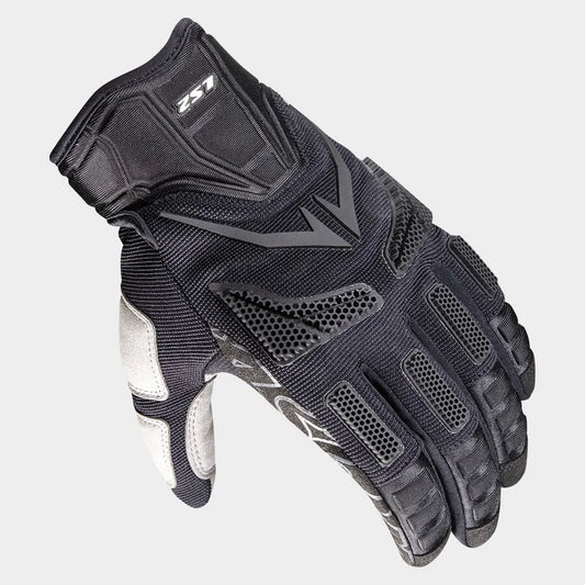 LS2 RAVIN MAN RIDING GLOVES BLACK