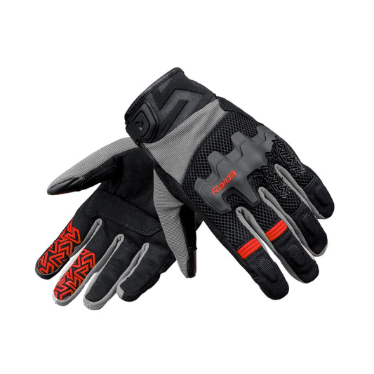 Raida Drift Motorcycle Gloves | Red
