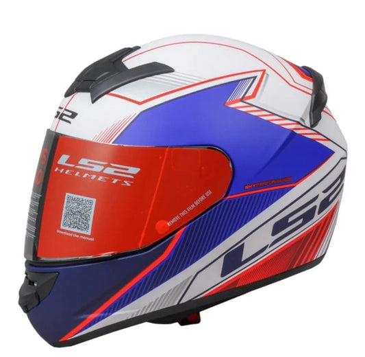 FF352 KASCAL MATT WHITE BLUE RED